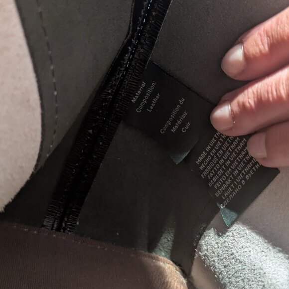 Lauren Ralph Lauren Black and White Satchel - Picture 7 of 10